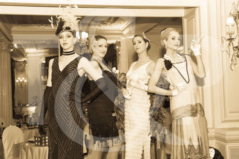 danseuses gatsby monaco, danseuses gatsby, thématique gatsby, monaco, hotel hermitage,